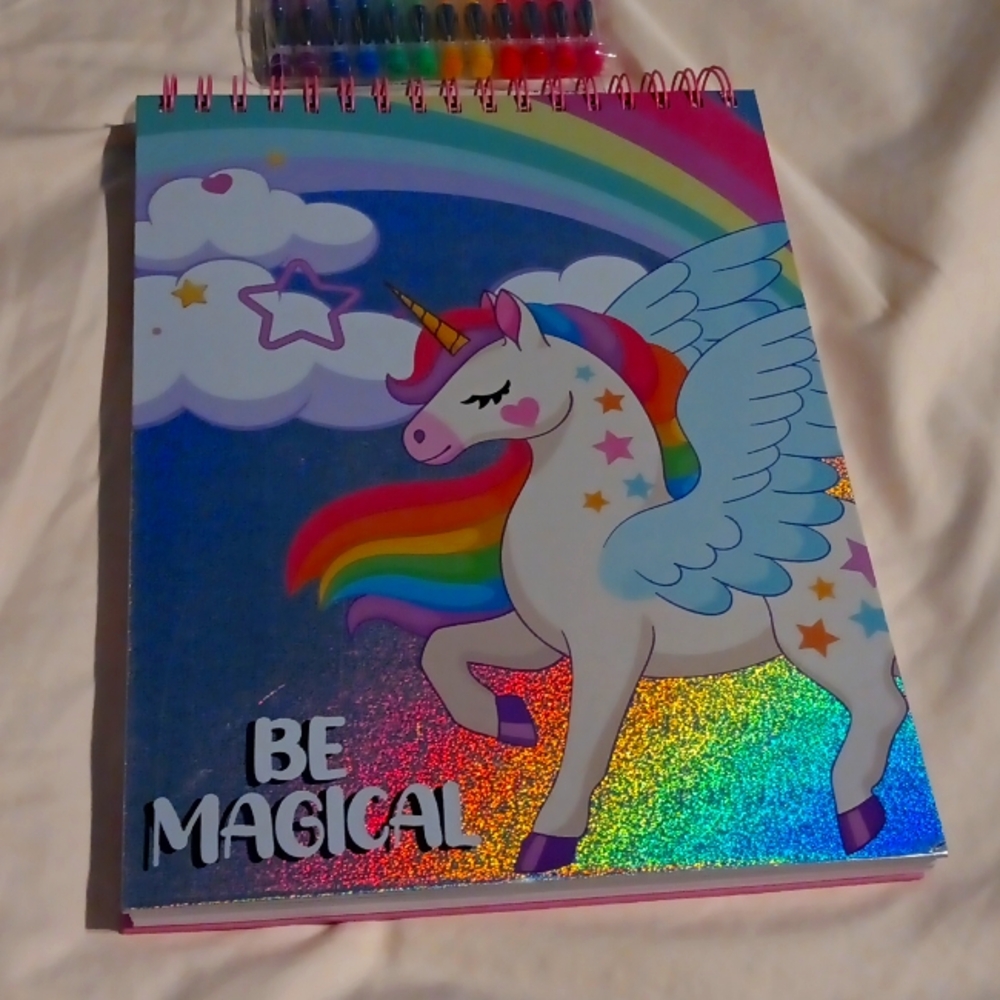 Votum Be Magical Sketchbook and Gel Pens Set